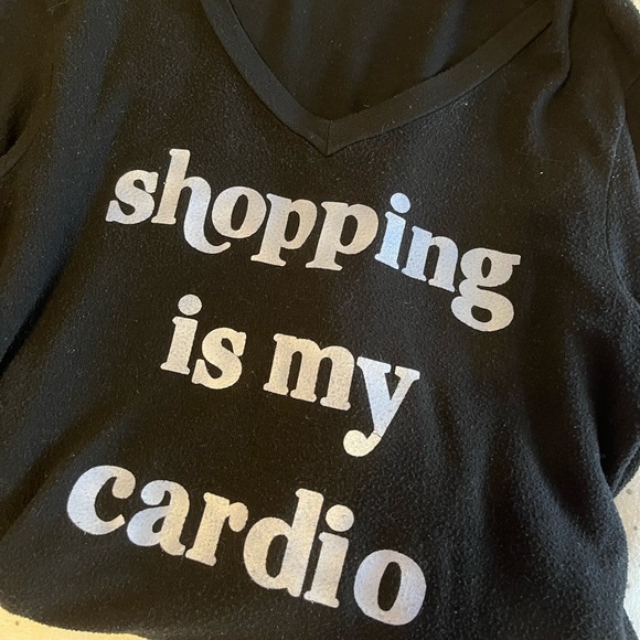 WILDFOX Shopping is my Cardio Small - Picture 2 of 3